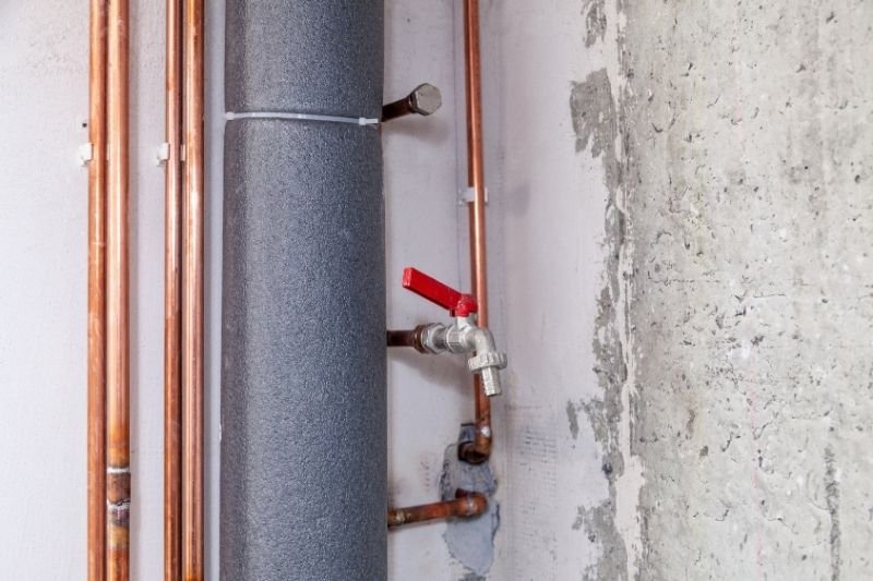 New pipe installation